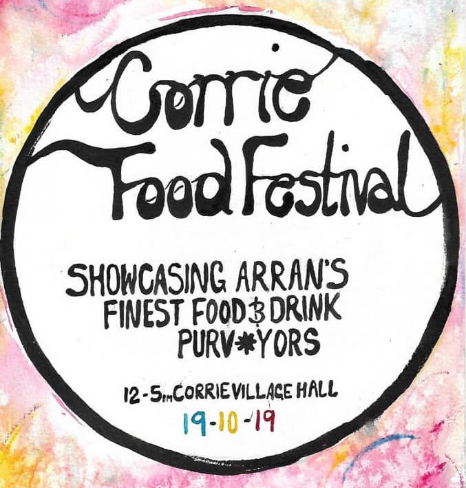corrie food festival 2019 logo